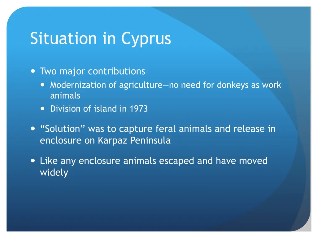 situation in cyprus