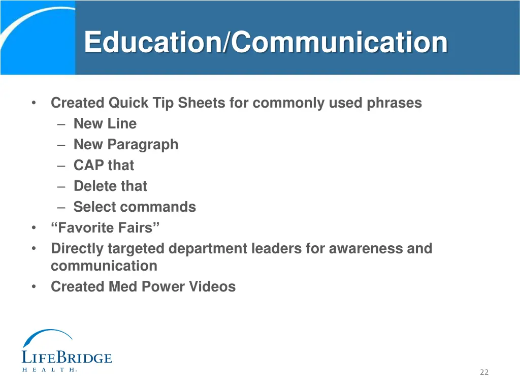 education communication