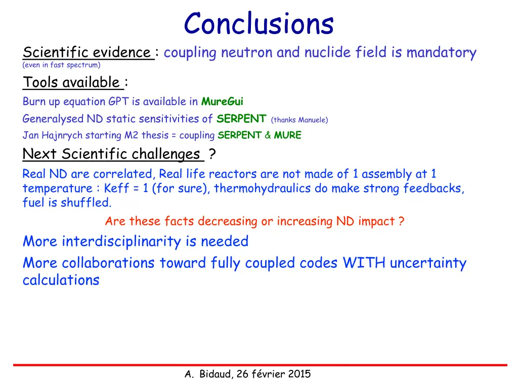conclusions