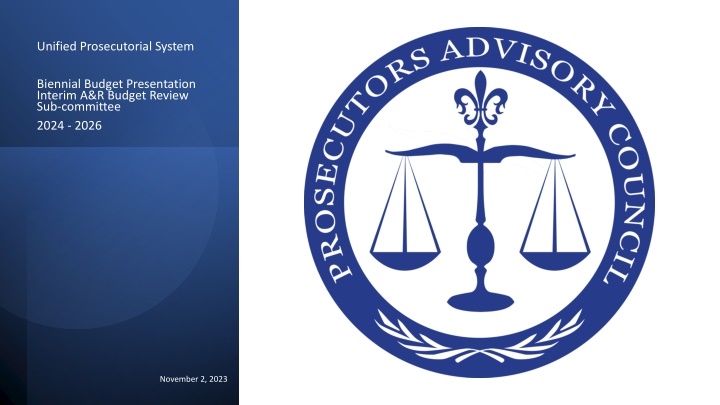 unified prosecutorial system
