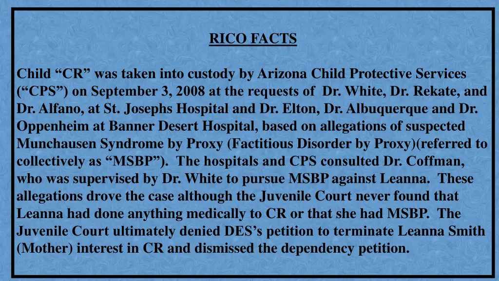 rico facts