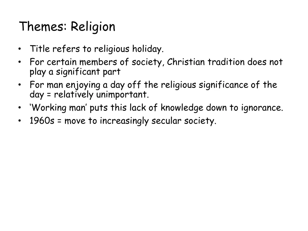 themes religion