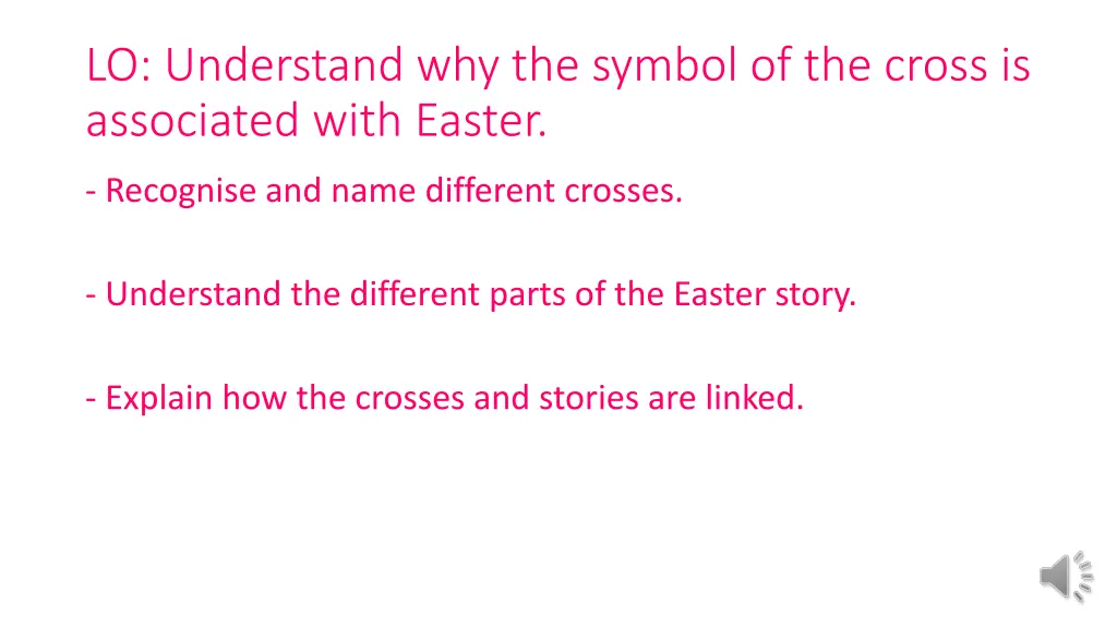 lo understand why the symbol of the cross