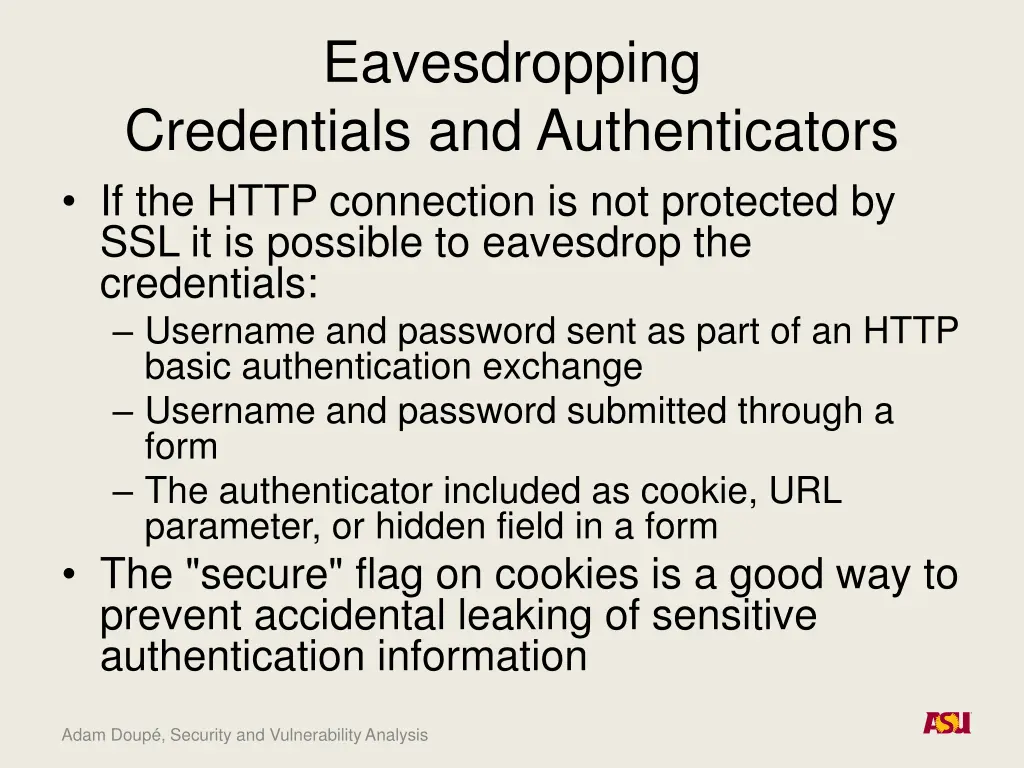 eavesdropping