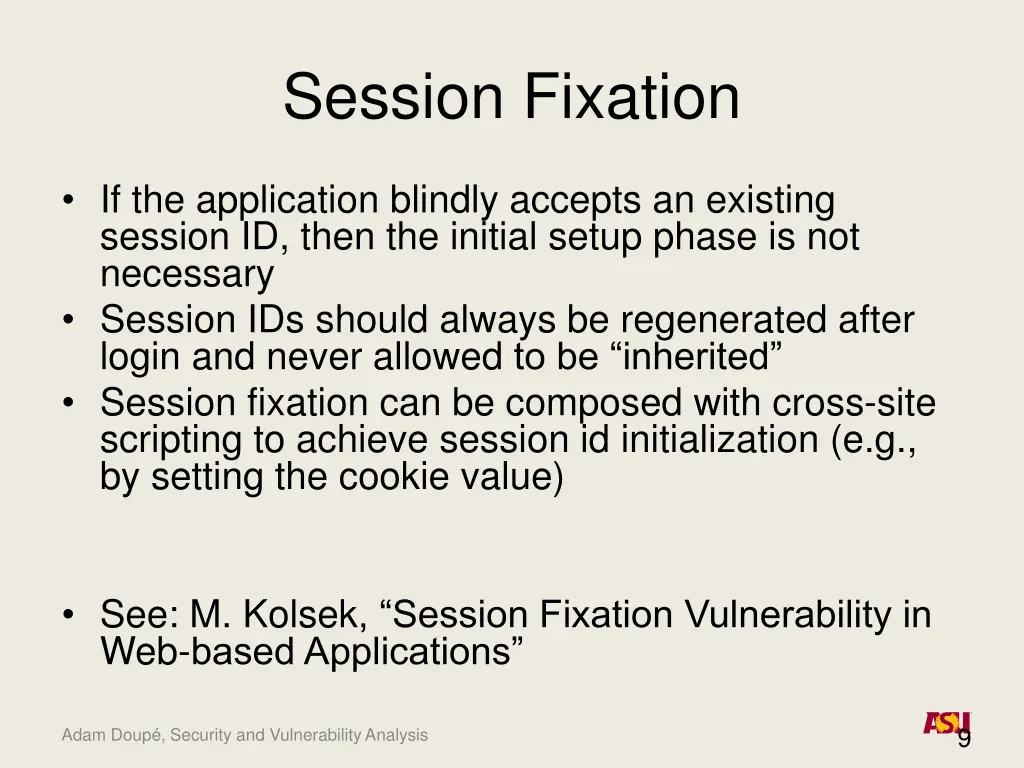 session fixation 2