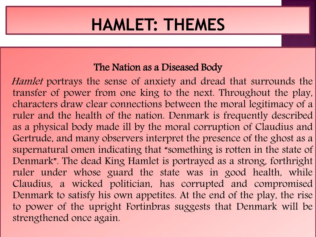 hamlet themes 6