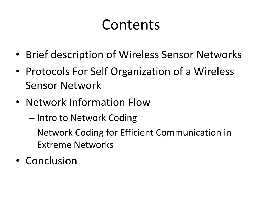contents