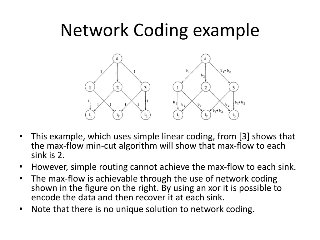 network coding example