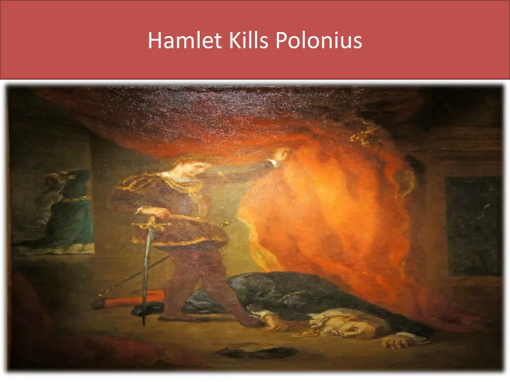 hamlet kills polonius