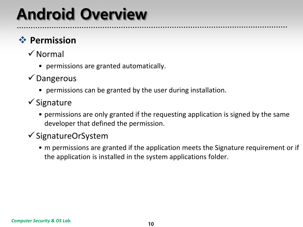 android overview 6