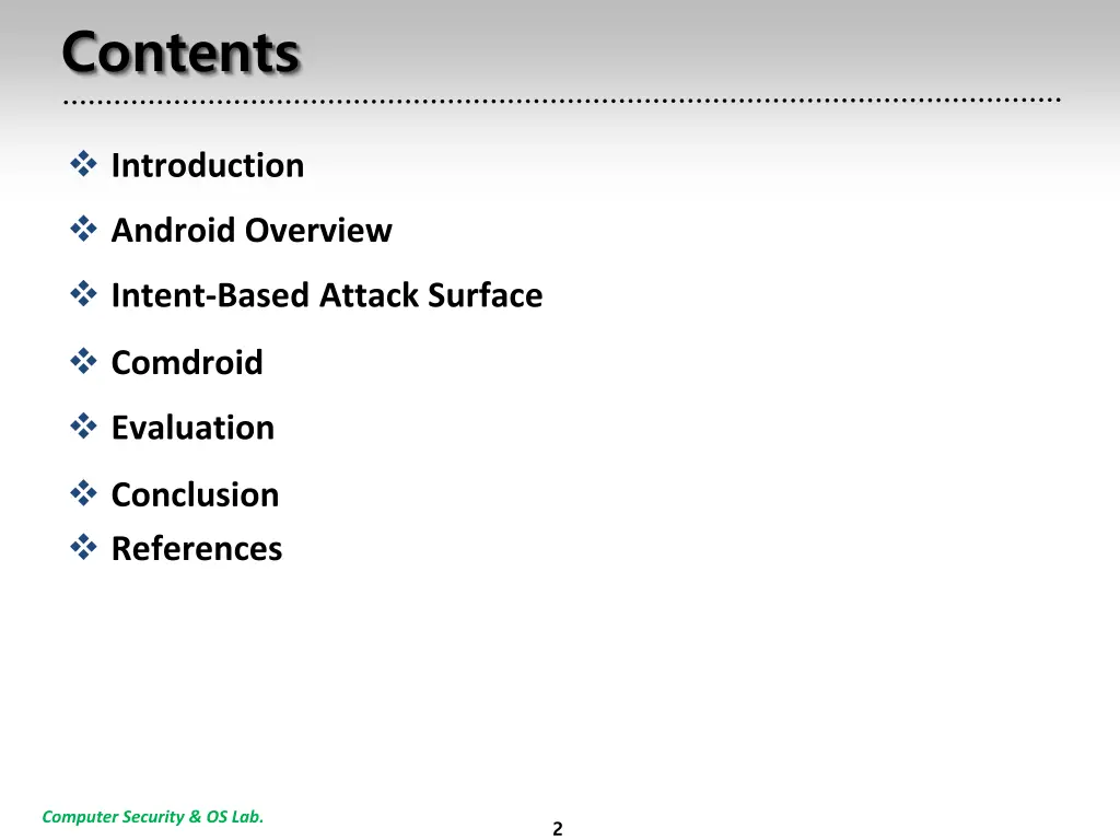 contents