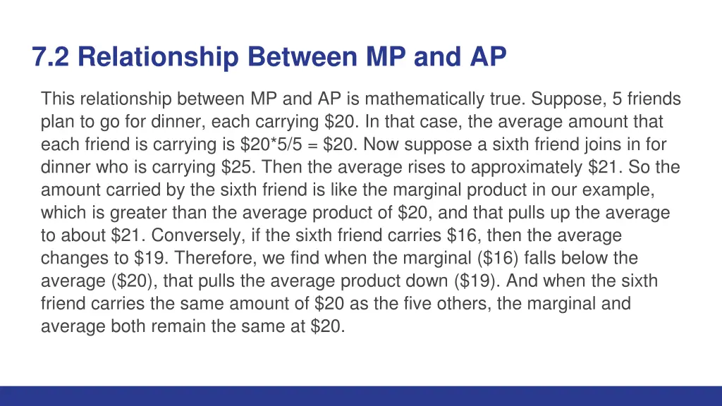 7 2 relationship between mp and ap