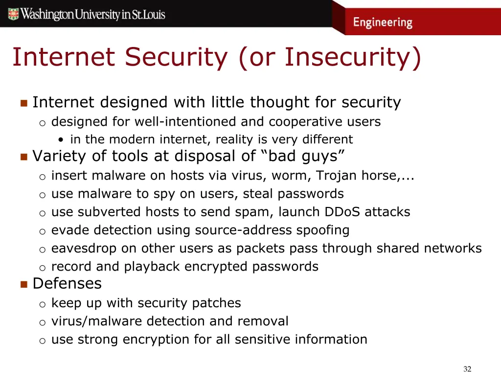 internet security or insecurity