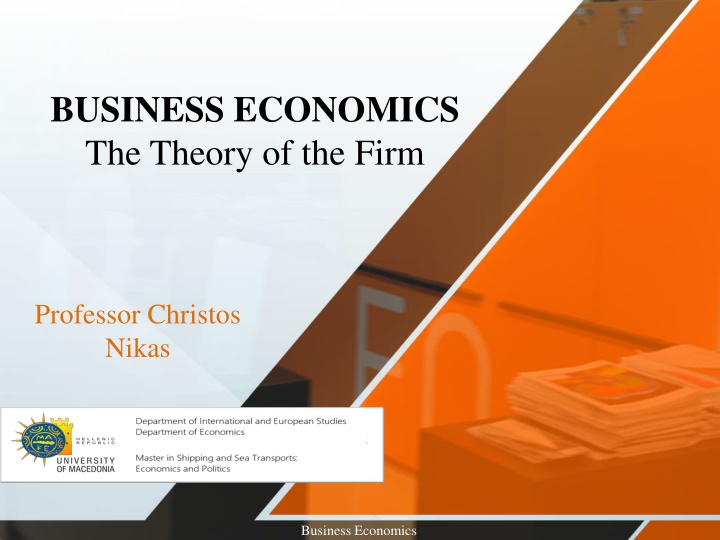 business economics the theory of the firm