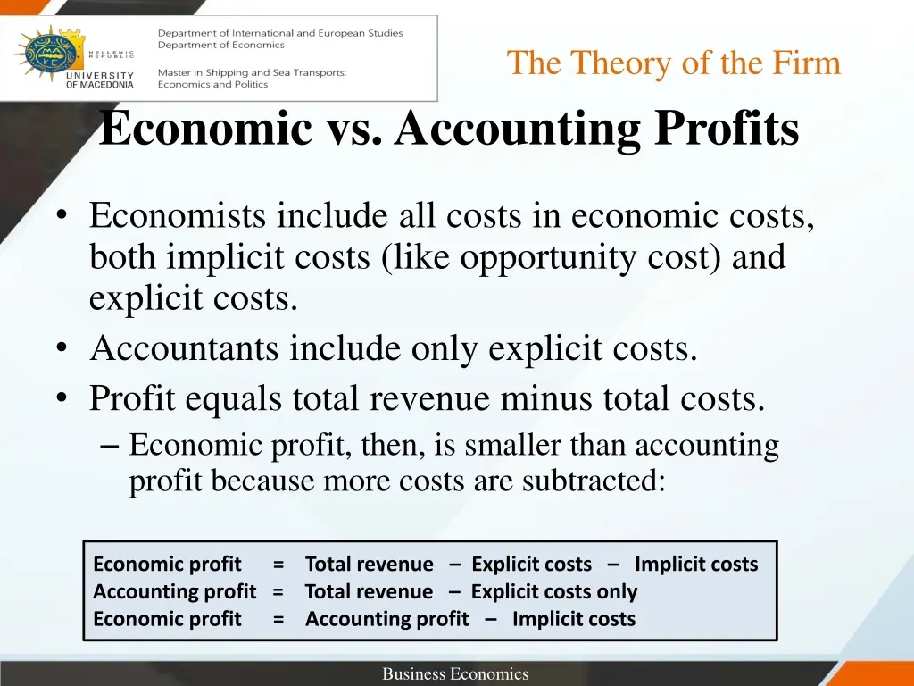 the theory of the firm 24