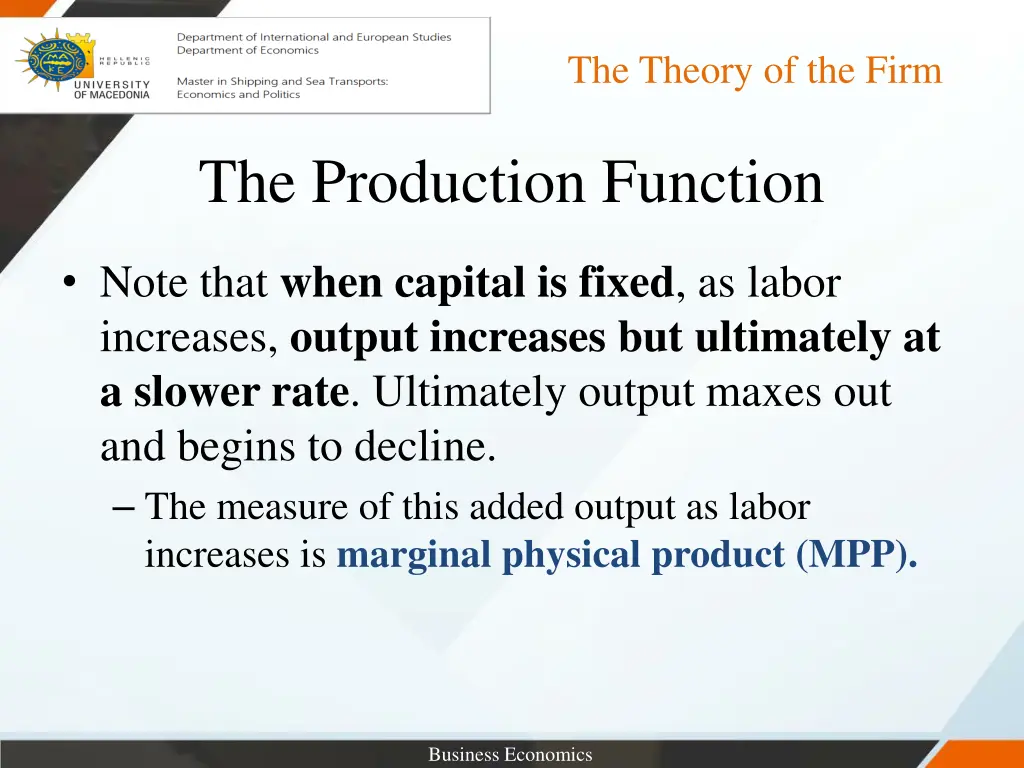the theory of the firm 3