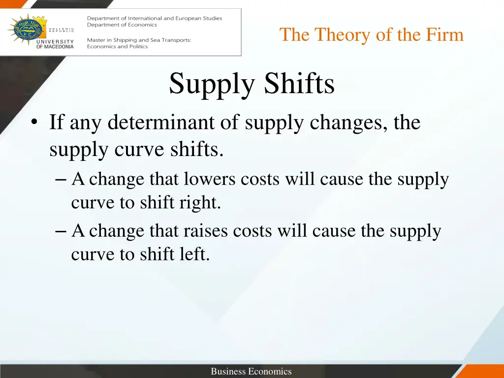 the theory of the firm 42