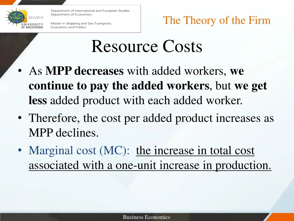the theory of the firm 8