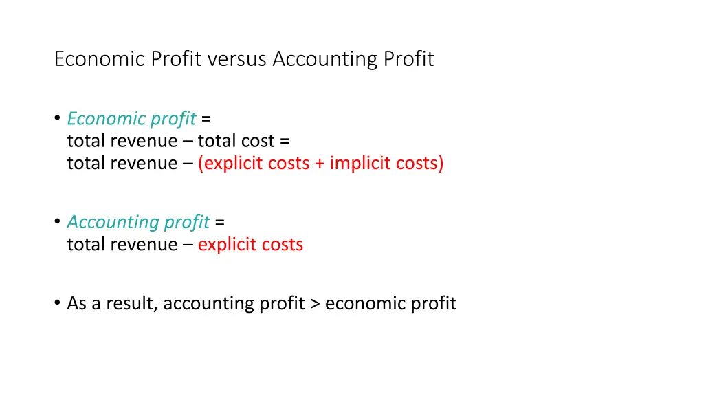 economic profit versus accounting profit