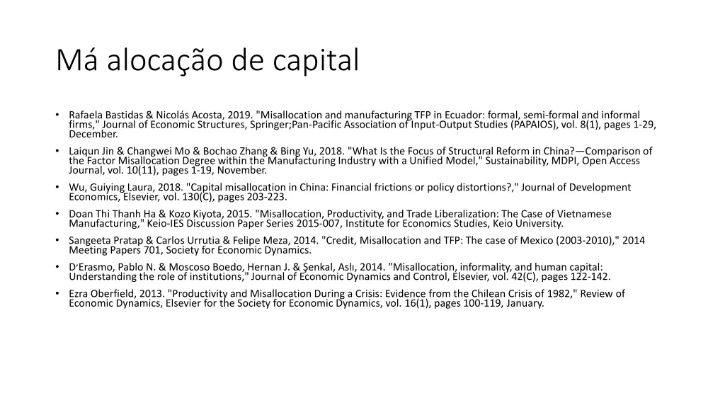 m aloca o de capital 8