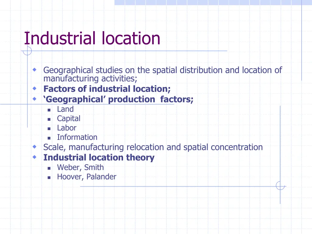 industrial location 1