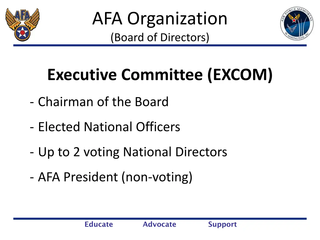 afa organization board of directors 3