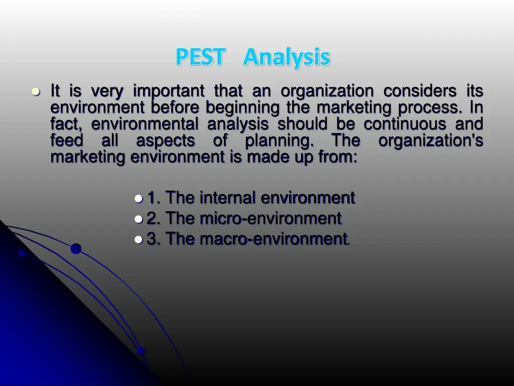 pest analysis
