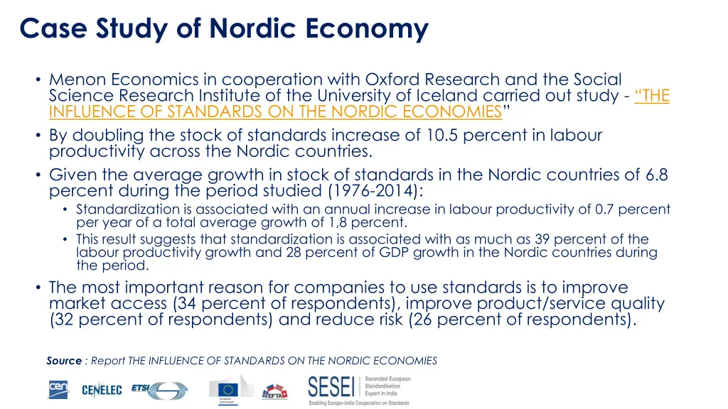 case study of nordic economy