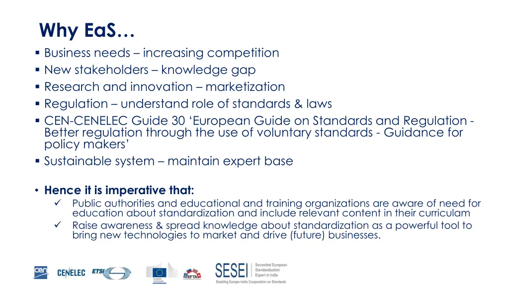 why eas business needs increasing competition