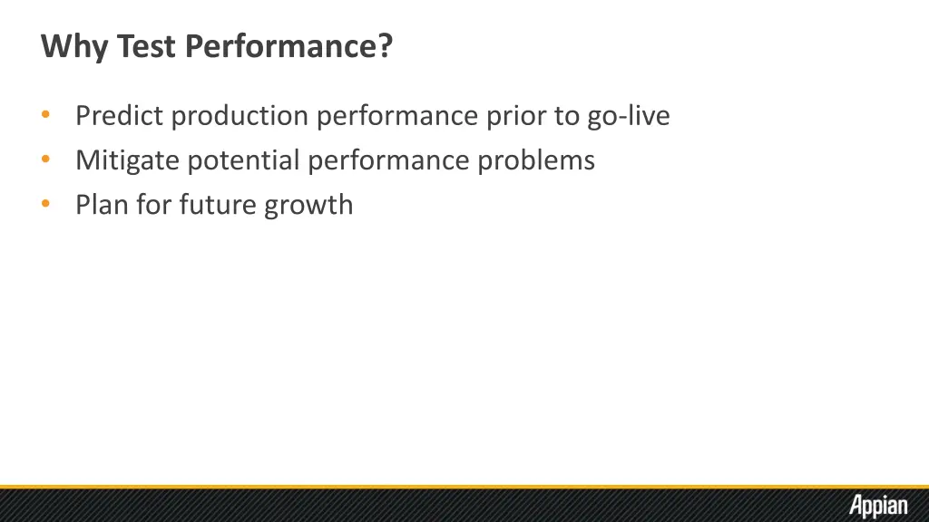 why test performance
