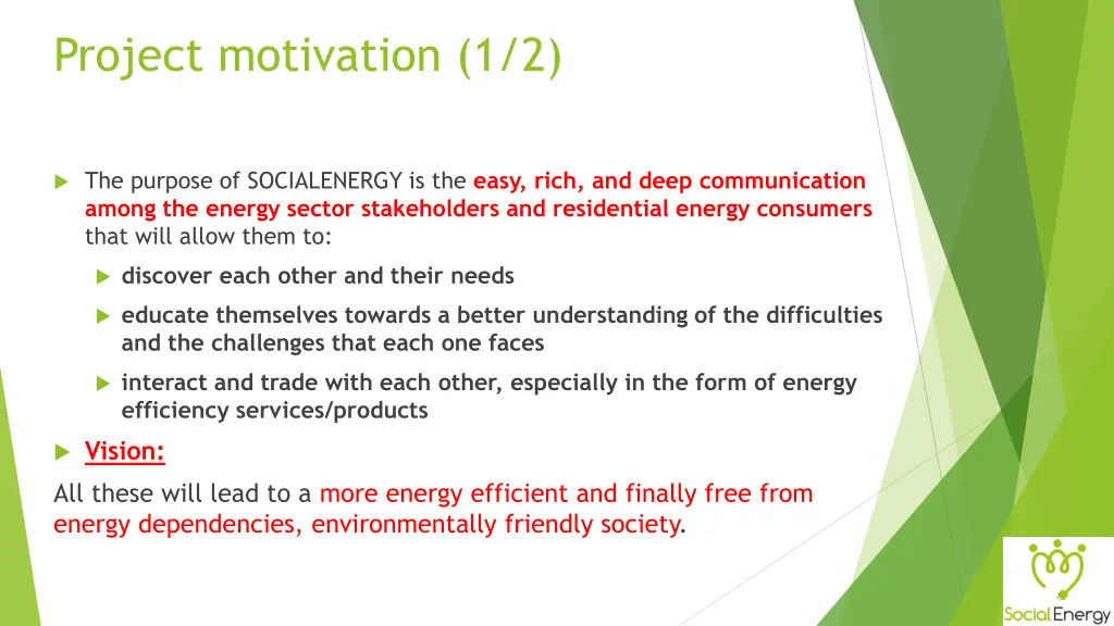 project motivation 1 2