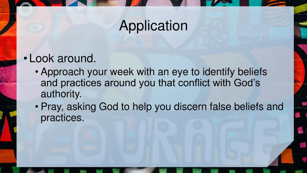 application