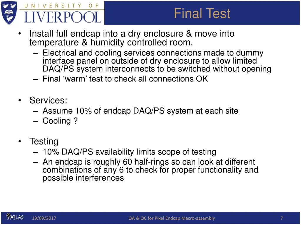final test