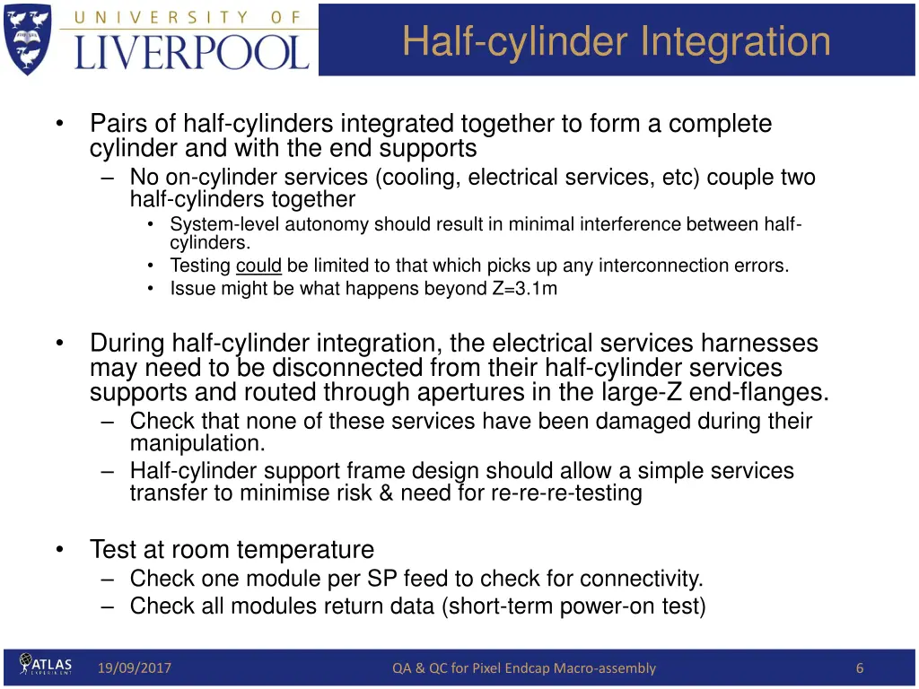 half cylinder integration