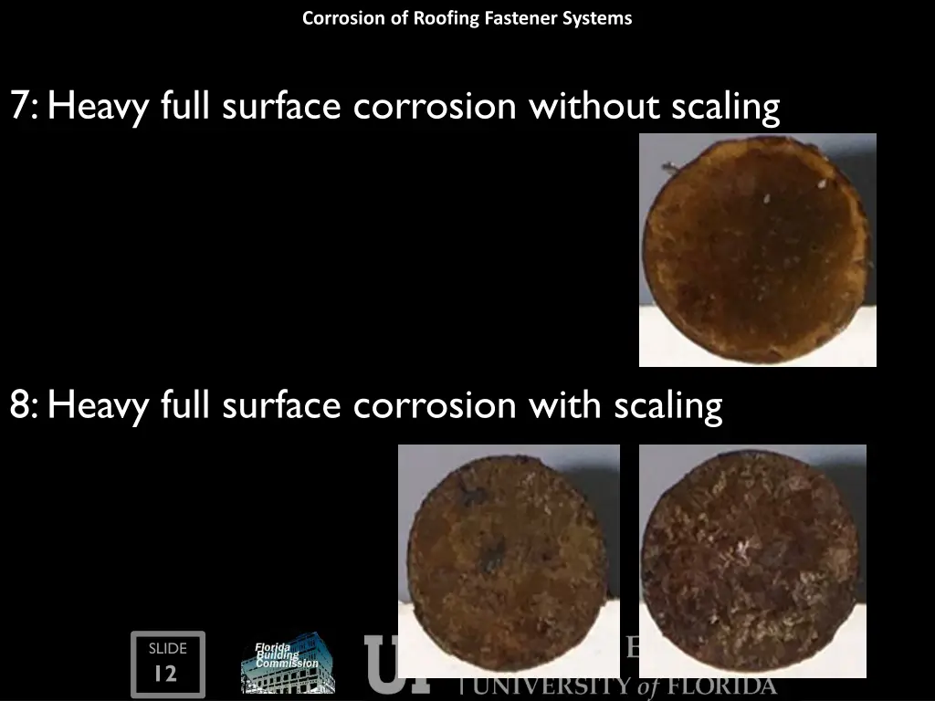corrosion of roofing fastener systems 3