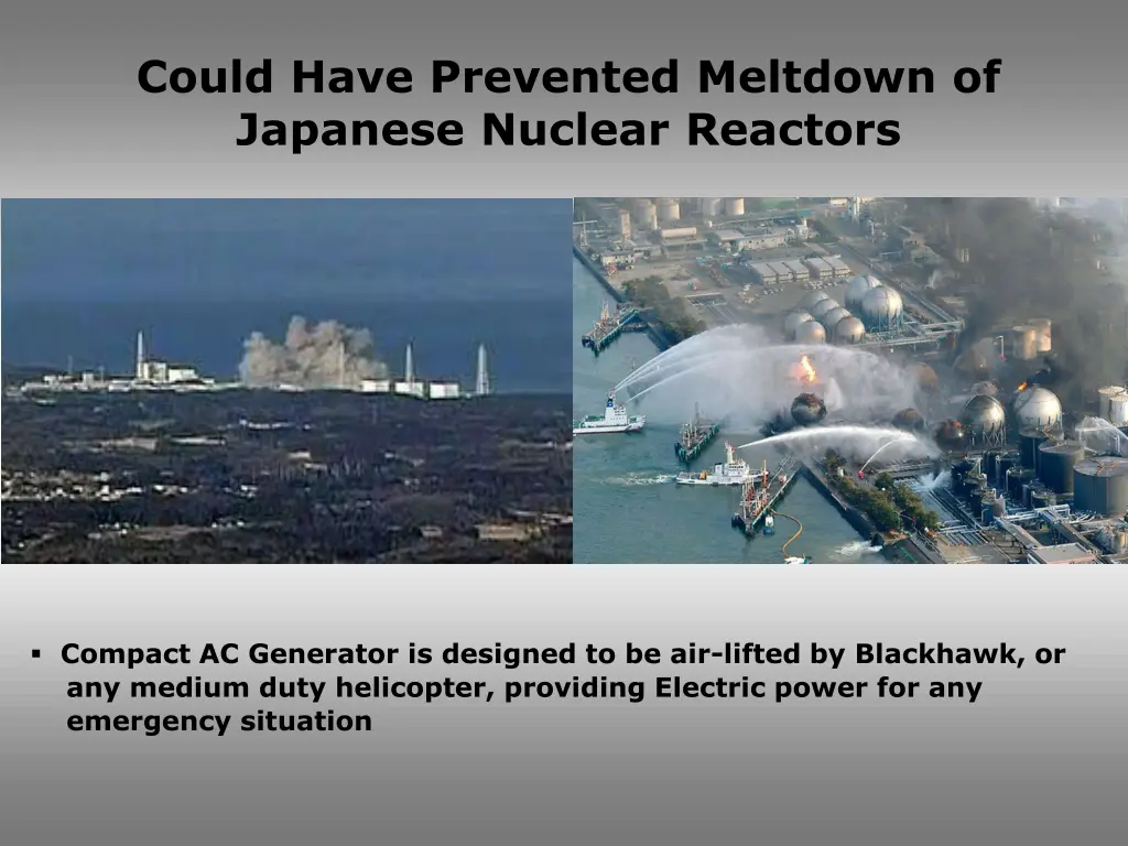 could have prevented meltdown of japanese nuclear
