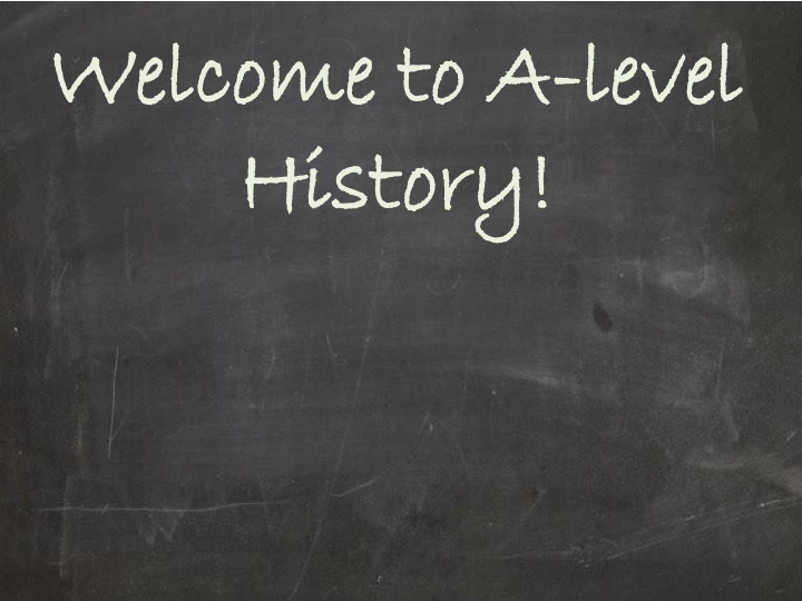 welcome to a welcome to a level history history