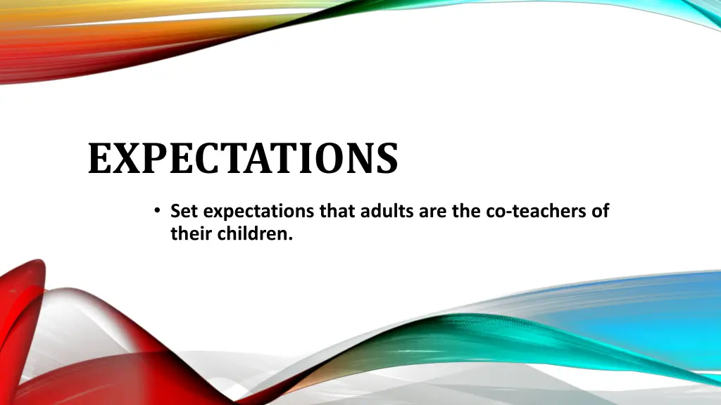 expectations
