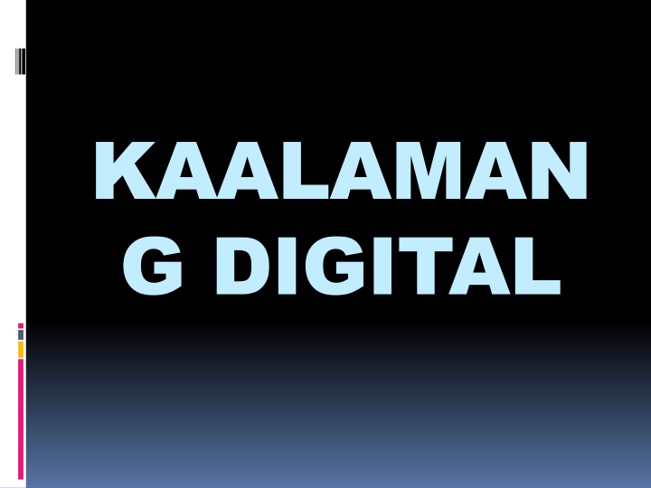 kaalaman g digital