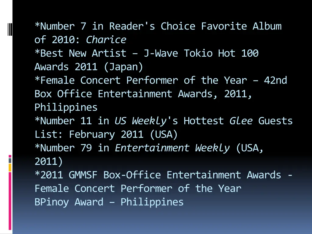 number 7 in reader s choice favorite album