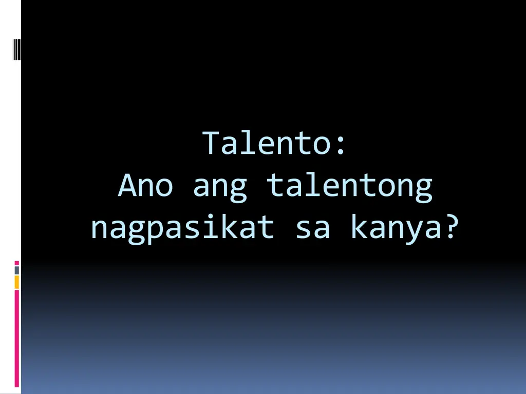 talento