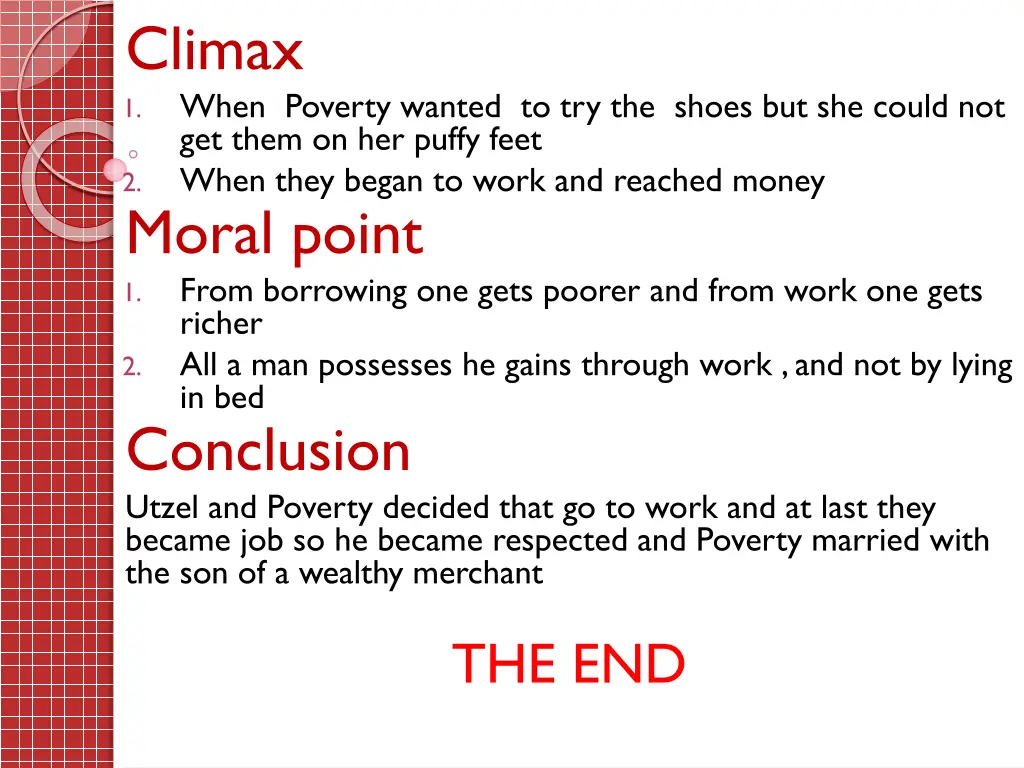 climax 1 when poverty wanted to try the shoes
