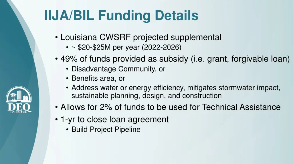 iija bil funding details