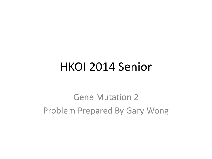 hkoi 2014 senior