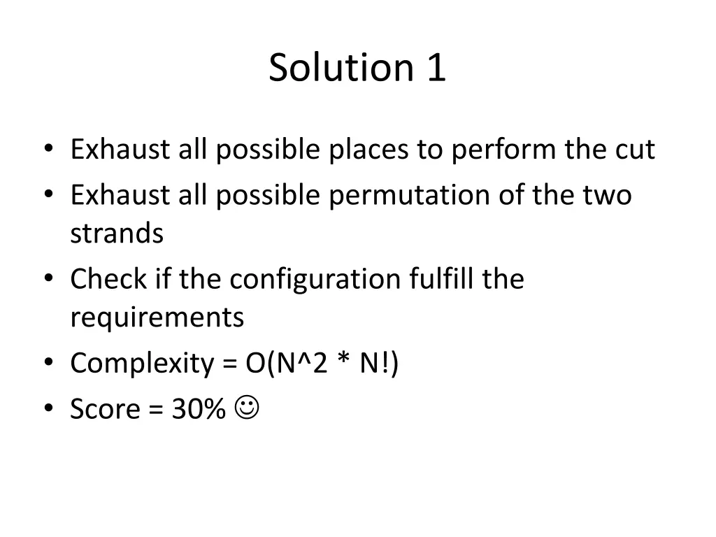 solution 1