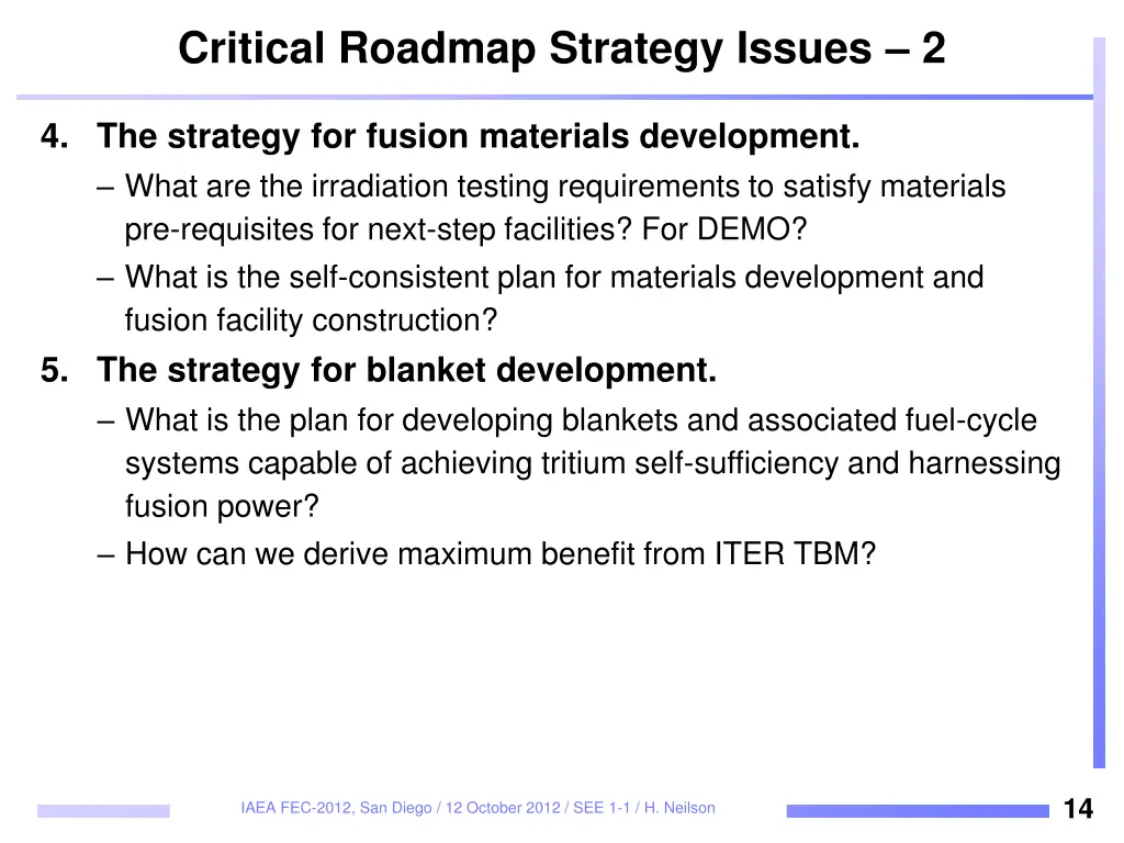 critical roadmap strategy issues 2