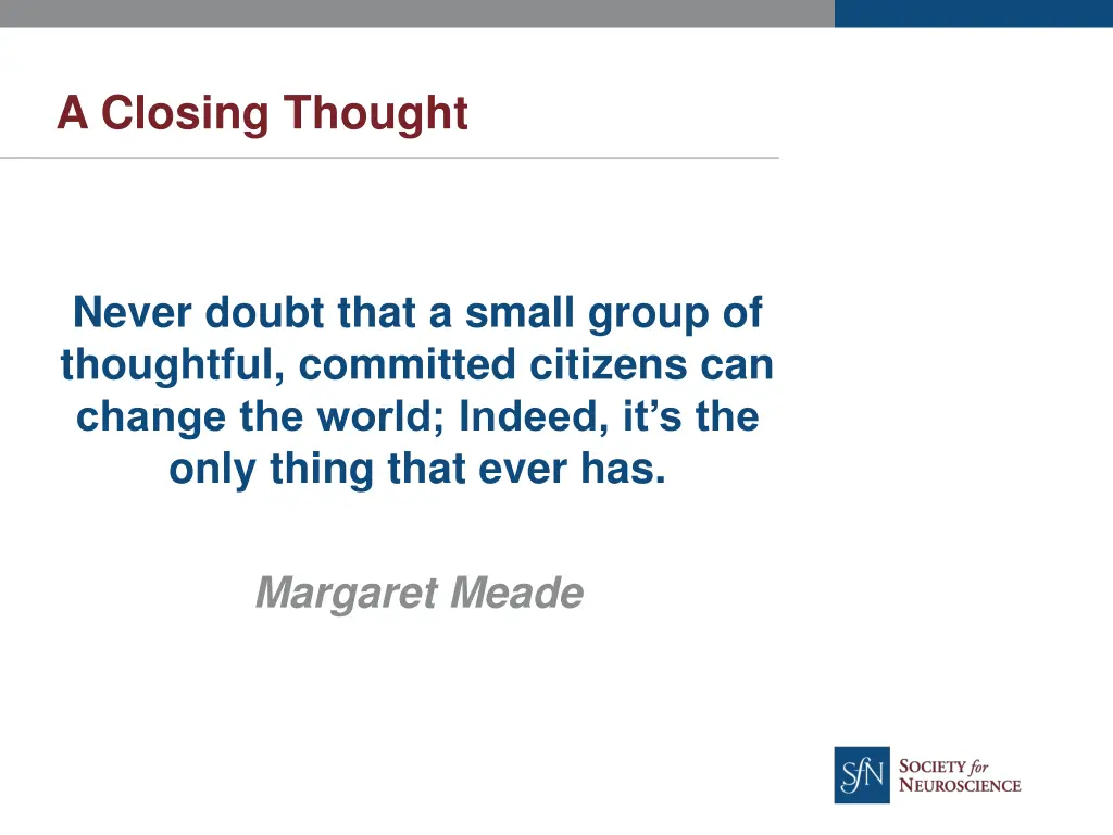 a closing thought