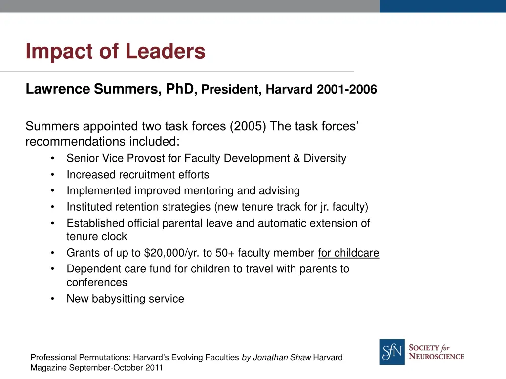 impact of leaders 1