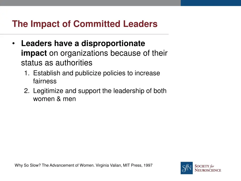 the impact of committed leaders