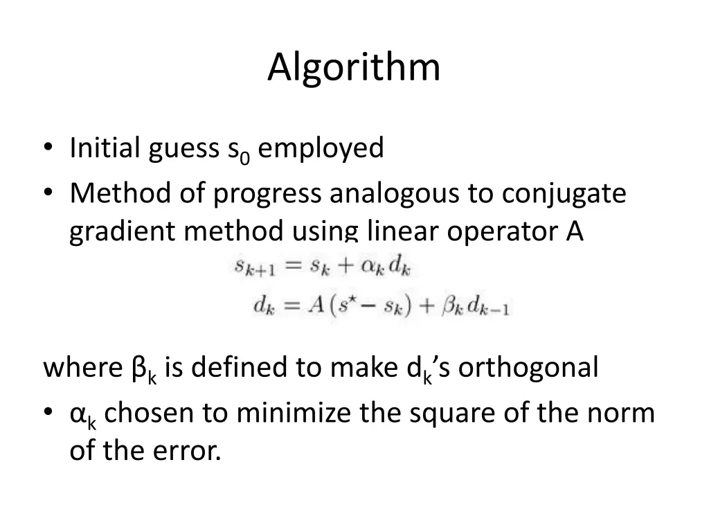 algorithm